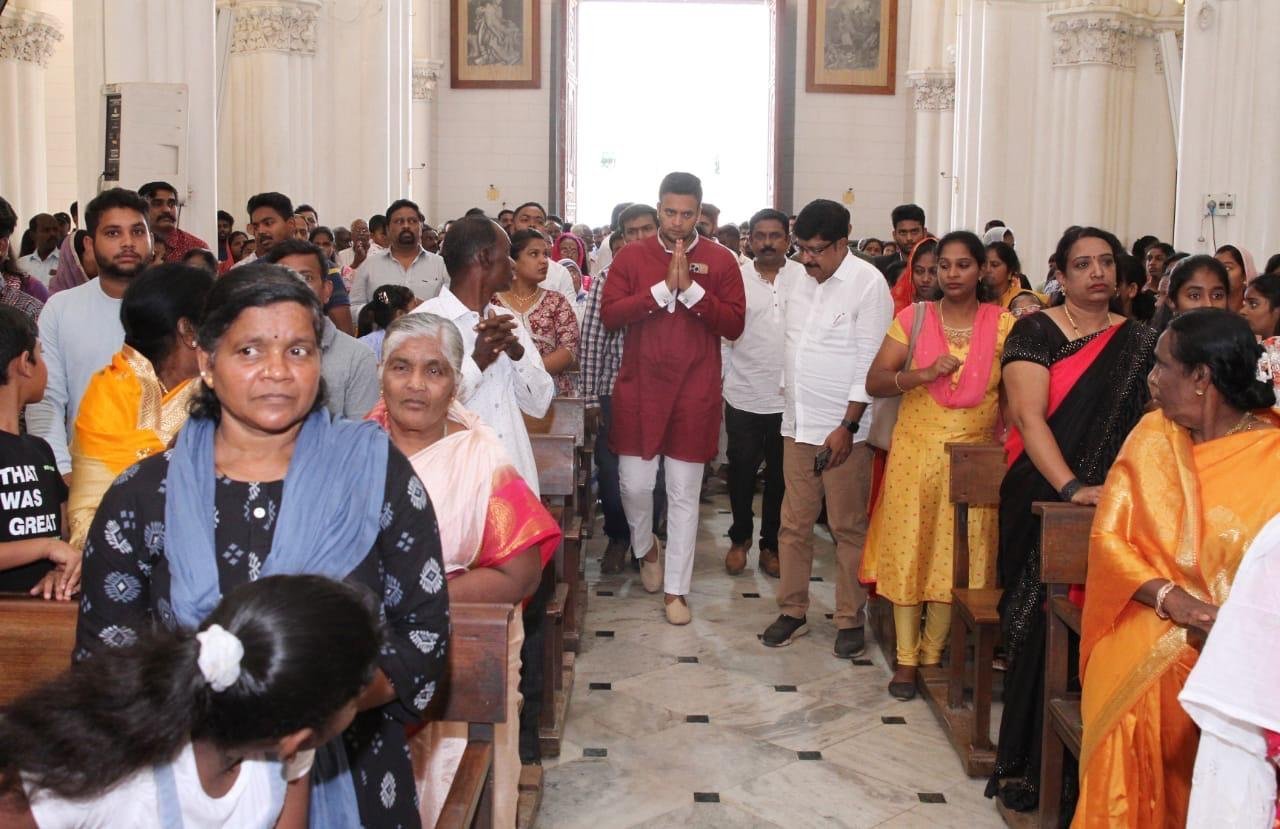 Mysore Maharaja Yaduveer's Visit to St. Philomena's Shrine